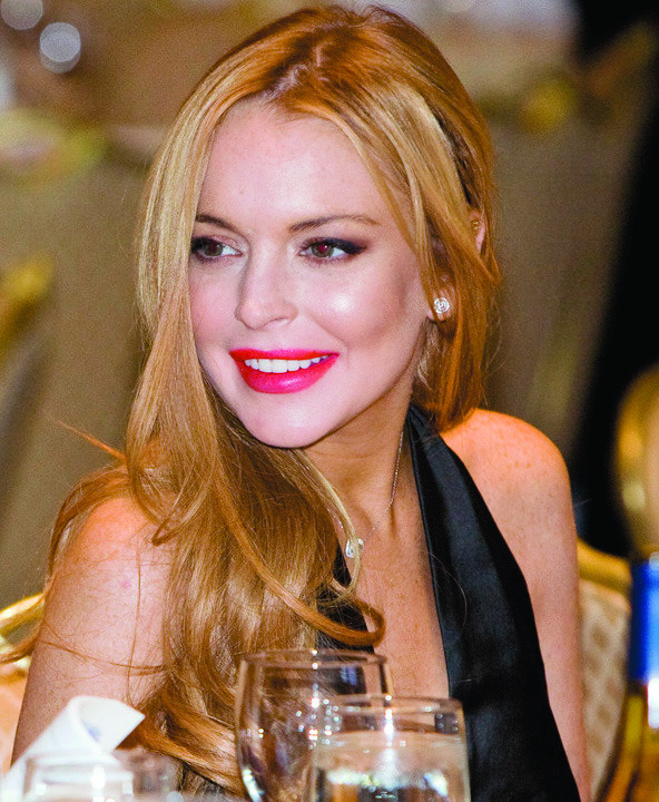 Lindsay arrested … again