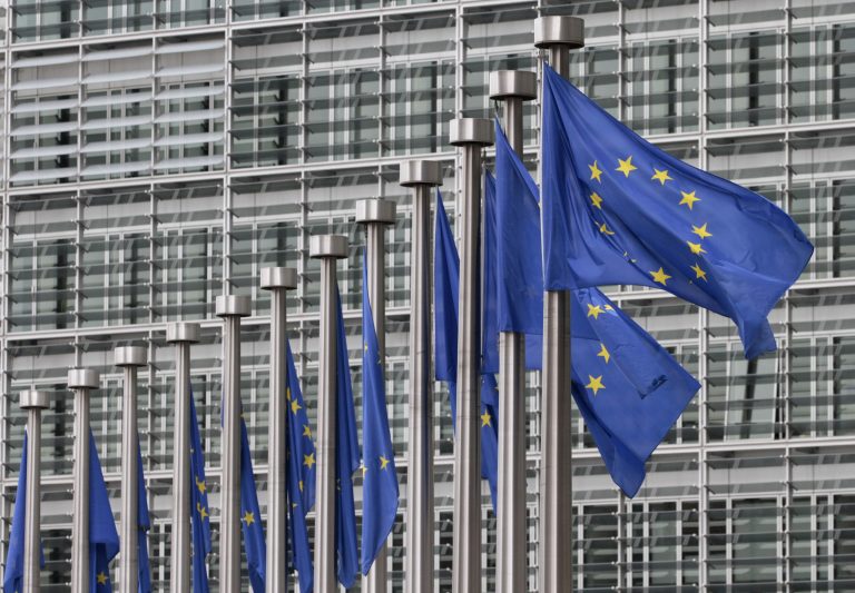 European officials are visiting the U.S. next week to review an economically significant agreement that allows American companies to handle European data, with privacy advocates pointing at the Trump administration as a reason to rethink the deal.
		 (AP Photo/Yves Logghe)