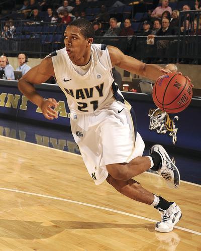 Photo courtesy of Navy Athletic DepartmentFreshman Worth Smith is averaging 7.3 points and 5.3 rebounds a game for Navy.