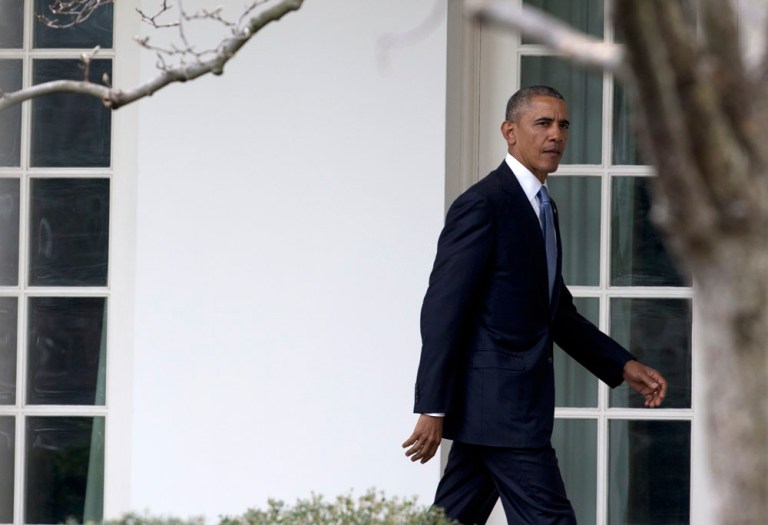 Today's seizure has also provided the most obvious argument against the alleged accomplishment that Obama must surely mention in tonight's speech -- his nuclear deal with Iran. (AP Photo/Carolyn Kaster)