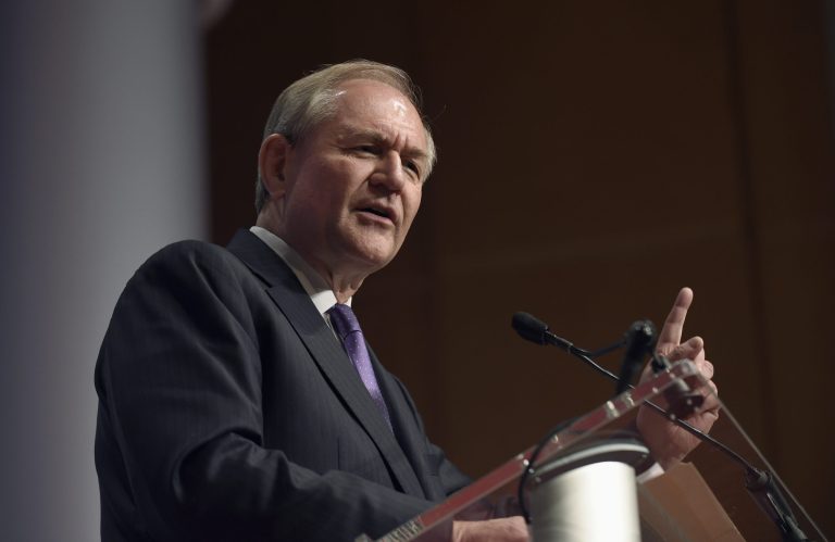 Gilmore warns, 'We already have one president who shows disdain for the Constitution.' (AP Photo/Susan Walsh)