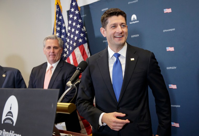 In an effort to blunt Democratic attacks, House Republicans designed a healthcare plan that kept most of Obamacare's regulations in place and preserved some of its spending. (AP Photo/J. Scott Applewhite)