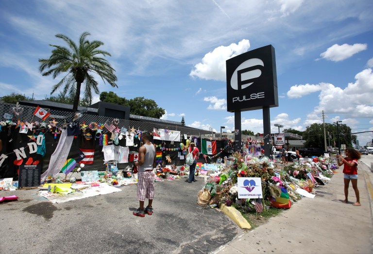 On June 12, 2016, Omar Mateen, inspired by the Islamic State, killed 49 club-goers and injured 58 others in the largest mass shooting in America's history. (AP Photo/John Raoux)