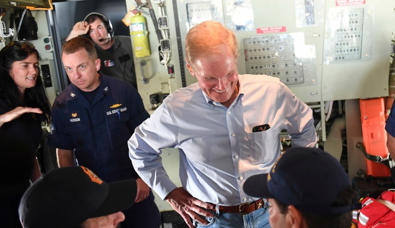 Fundraising off of a natural disaster is the political equivalent of driving over a downed powerline. The idiotic move brings certain electrocution and risks imminent death. But Sen. Bill Nelson, D-Fla., did exactly that on Thursday, seeing a money-making opportunity in a life-changing disaster. (Matt McClain/The Washington Post via AP, Pool)