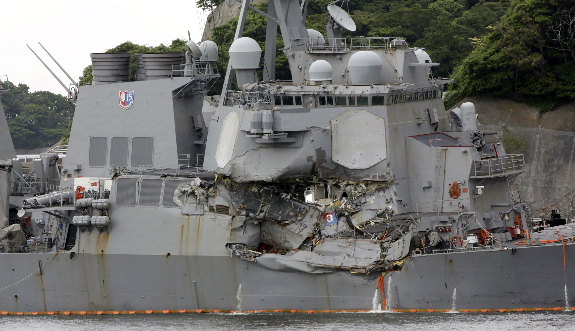 Navy removes two senior officials in USS Fitzgerald, USS John S. McCain probes
