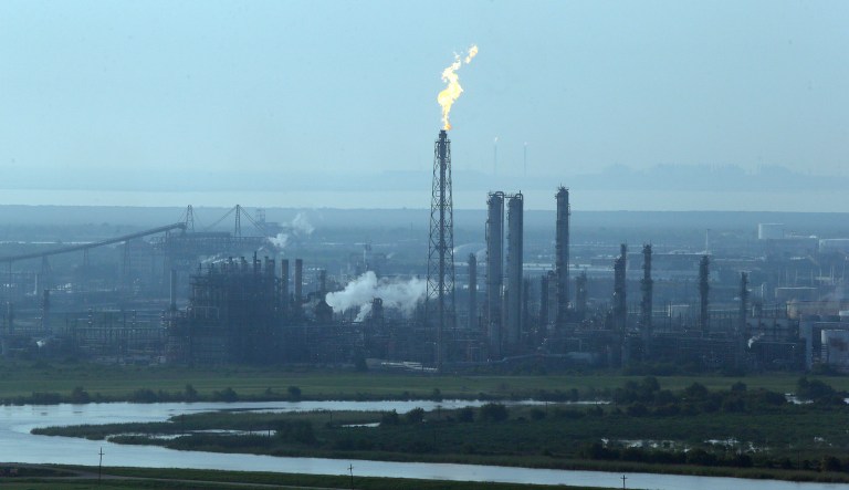 Record-breaking floods proved too much for the large facility, which was forced to close down on Aug. 30. (AP Photo/LM Otero)