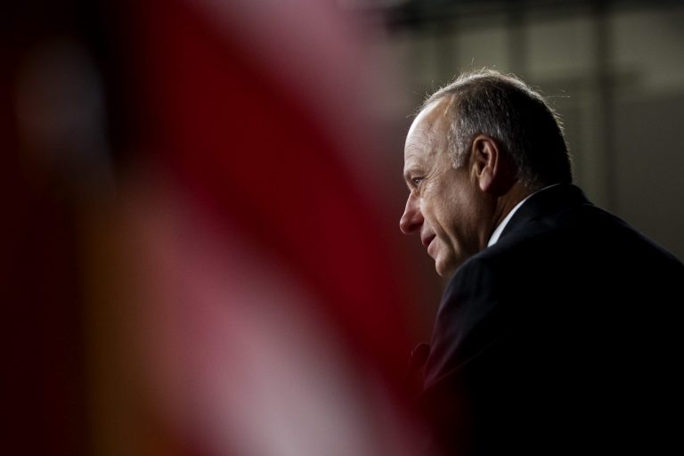 Rep. Steve King, R-Iowa, said he will stick by the president following the idea of him striking a deal with Democrats over the Deferred Action for Childhood Arrivals program. (AP Photo/Drew Angerer)