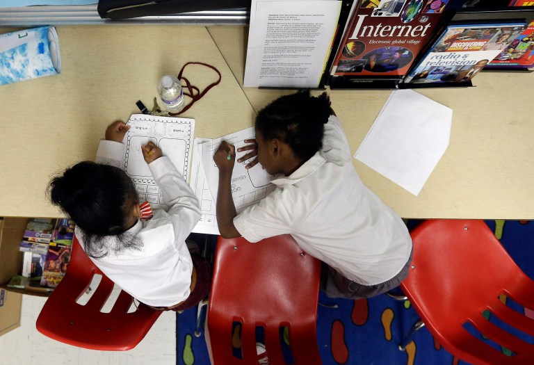 School choice proponents argue that when parents can choose alternative schools, traditional public schools will have to improve. (AP Photo/Patrick Semansky)