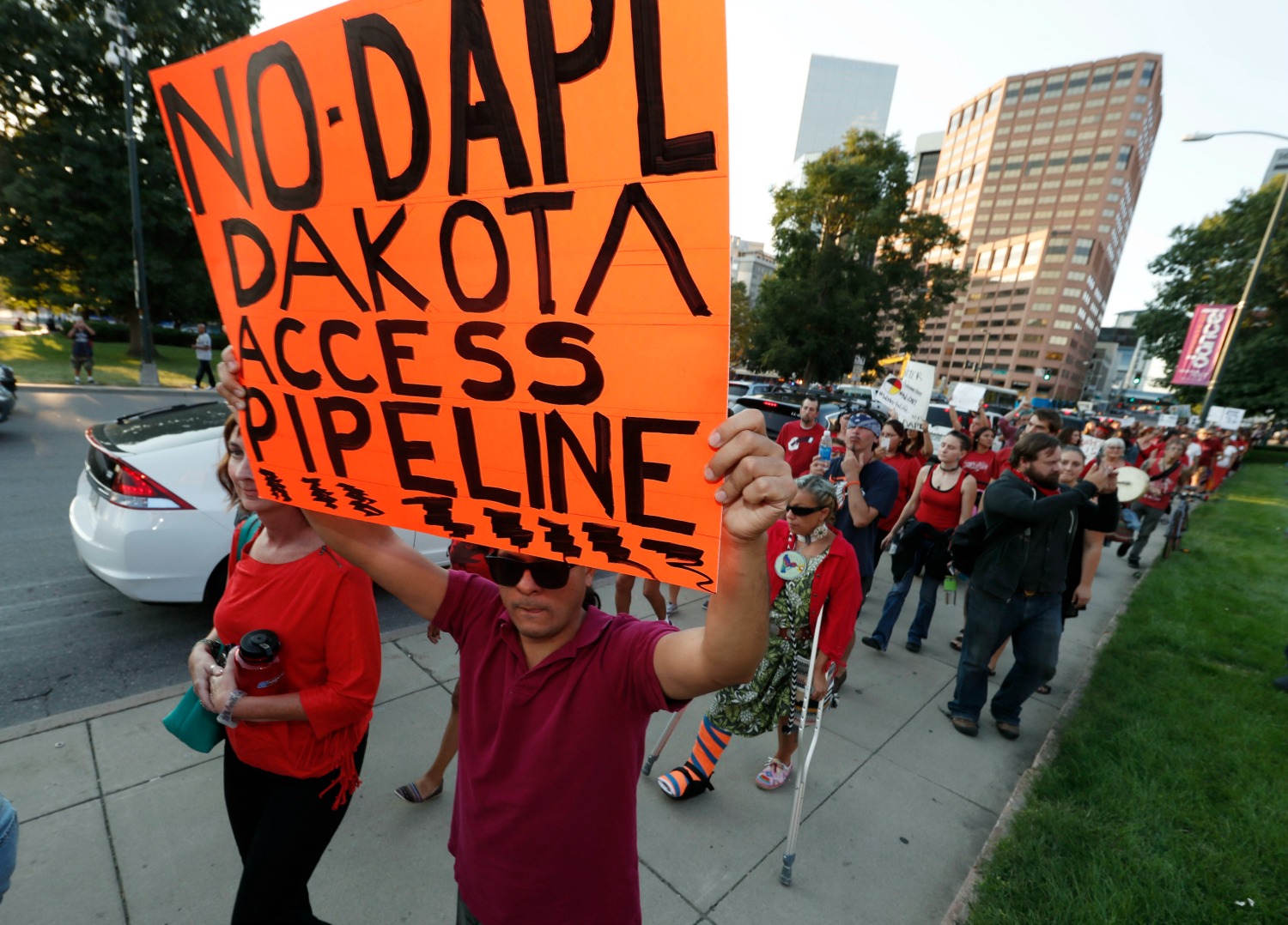 Dem to stand with North Dakota tribe over pipeline dispute