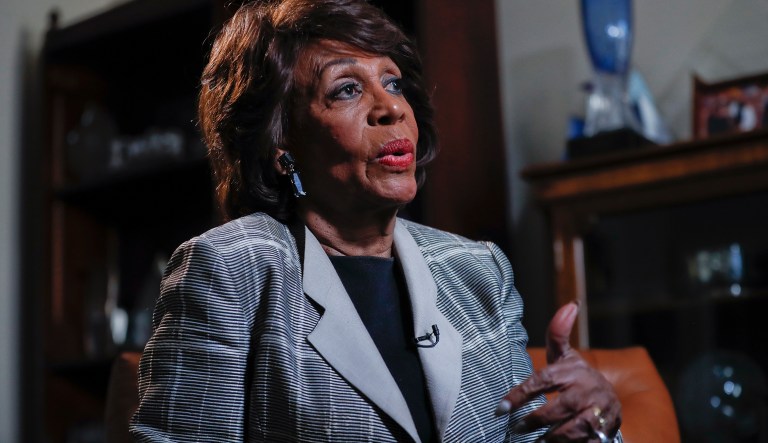 Rep. Maxine Waters said onlookers should not be surprised by the overt display from white supremacists exhibited at the rally Saturday.