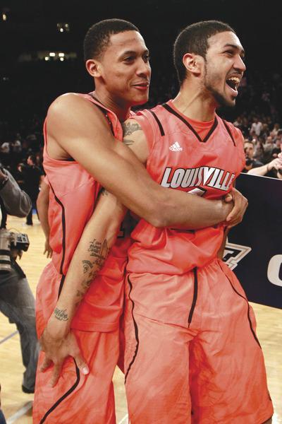 Chris Trotman/Getty ImagesPeyton Siva and Louisville won the Big East tournament as a No. 7 seed on Saturday.