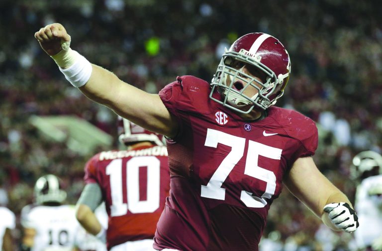 Dave Martin/AP
Alabama's Barrett Jones is among the offensive linemen the Redskins could be looking at in this year's NFL Draft.