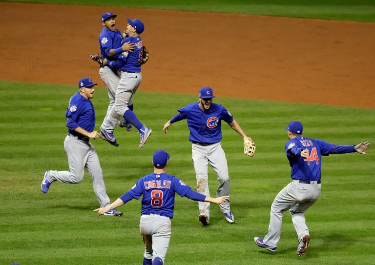 For the first time in more than a century, jubilation will replace the blues when the Chicago Cubs open their season next spring. Luck had nothing to do with it. (AP Photo)