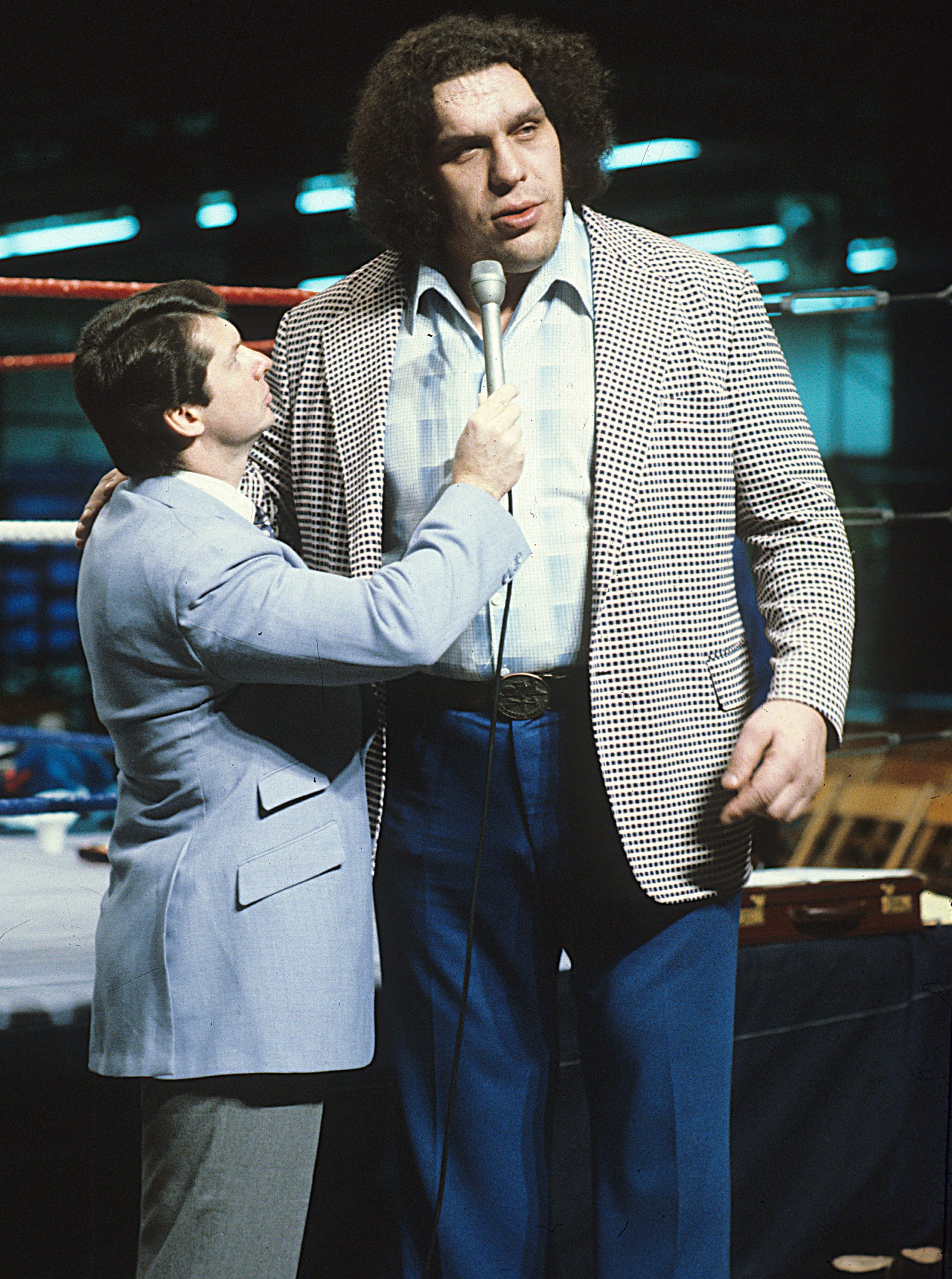 Andre the Giant and Vince McMahon Jr.