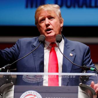 Trump Defiant at GOP Debate