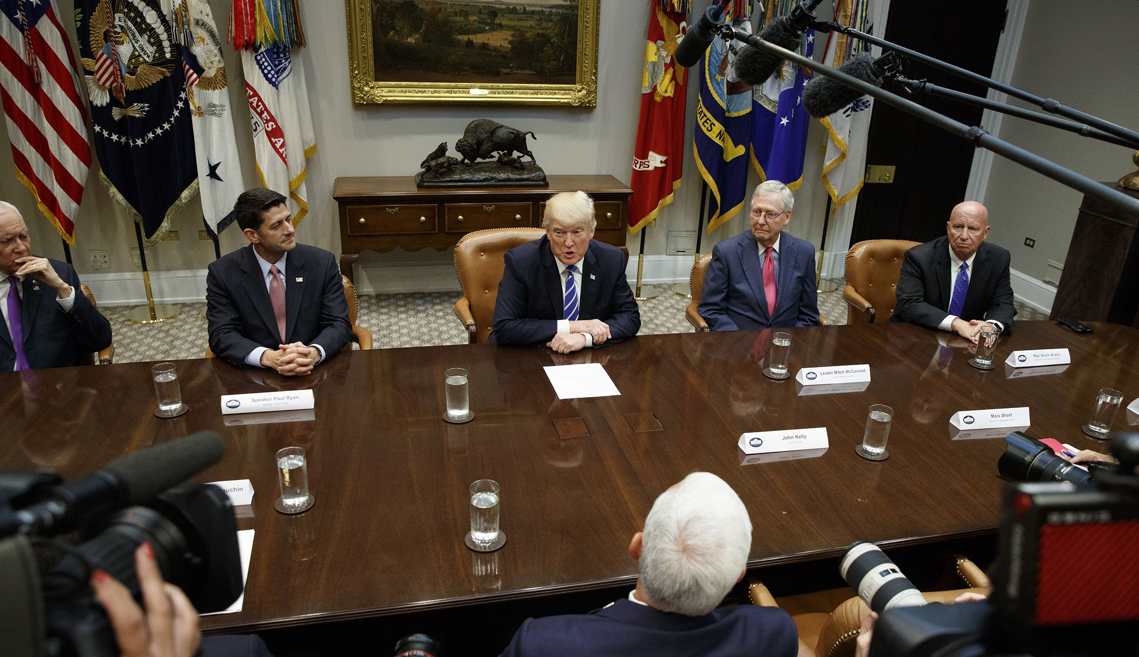 White House and Congress discuss ‘pro-America’ tax reform measures