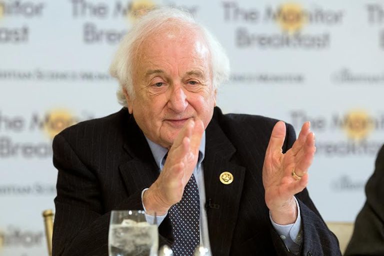 Rep. Sander Levin, ranking member of the House Ways and Means Committee. Michael Bonfigli/Christian Science Monitor