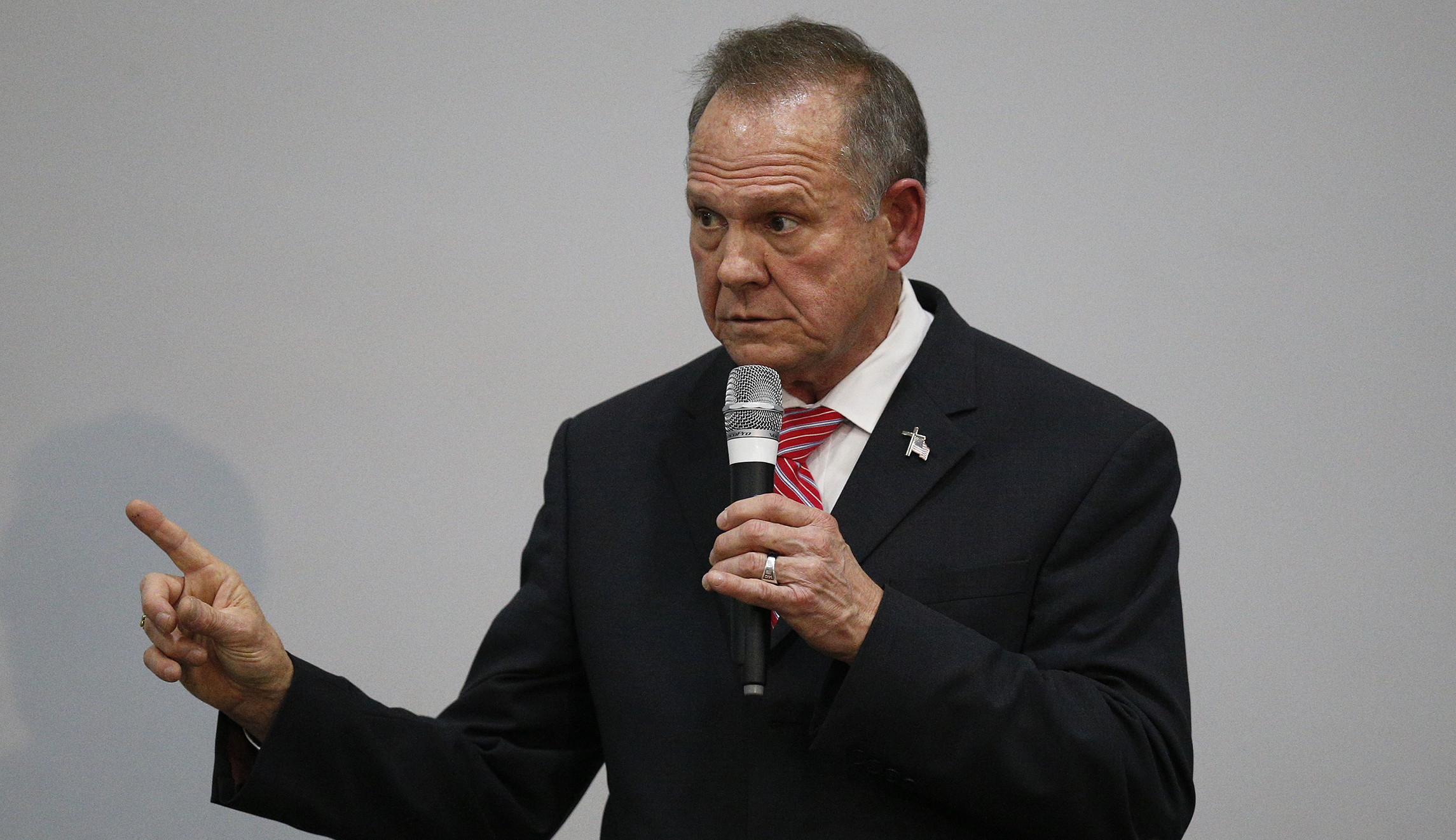 Roy Moore challenges Mitch McConnell: ‘Bring. It. On.’