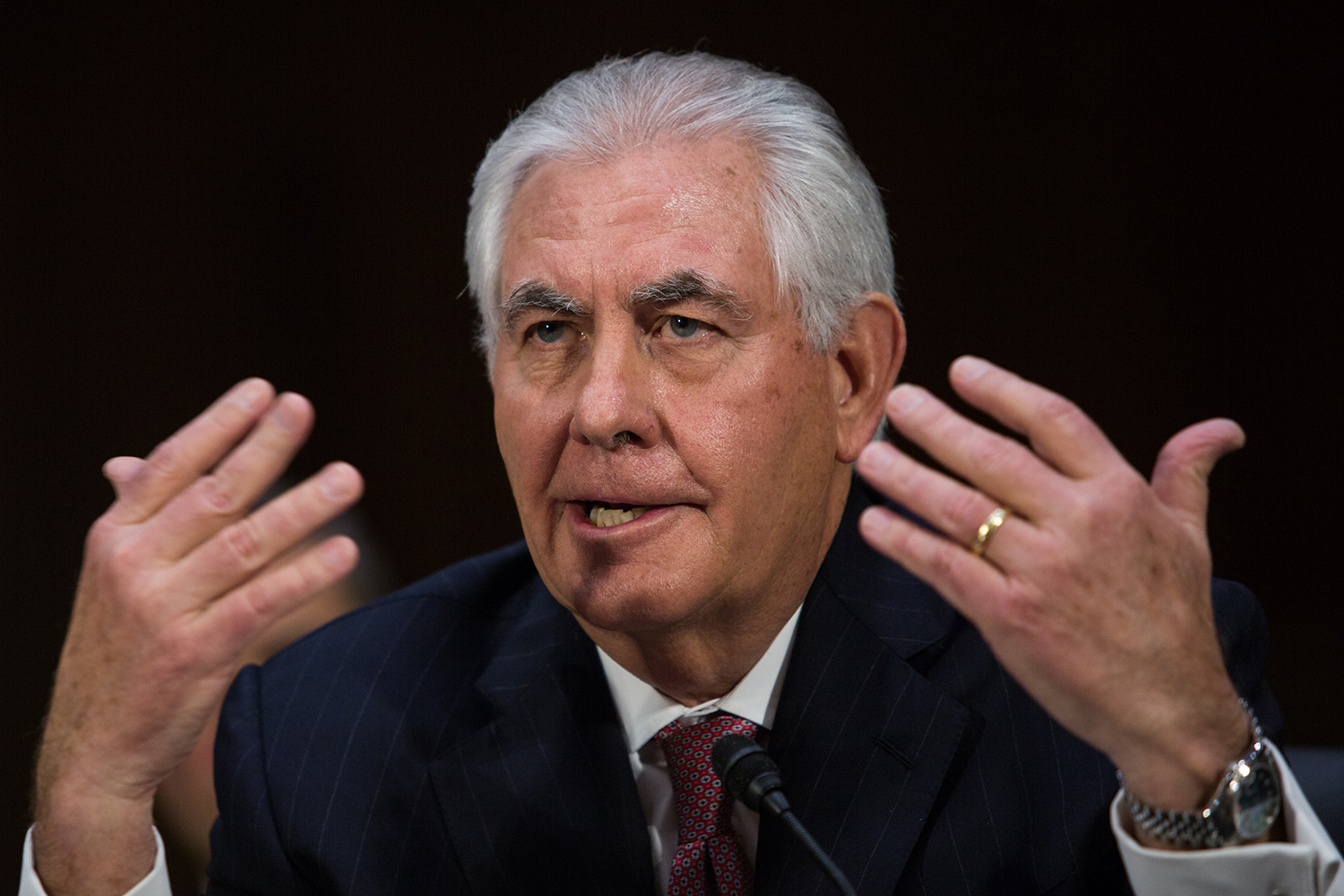 Trump to meet with Tillerson just before Wednesday Senate vote