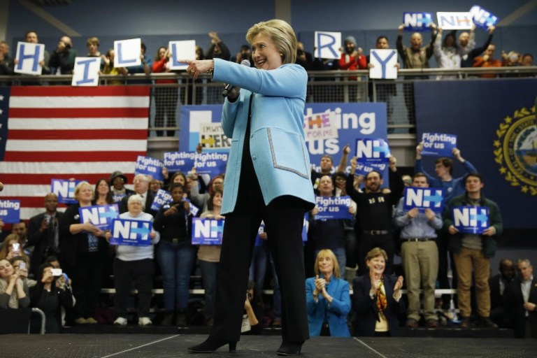 Democratic sources told the media there would be a shakeup in Hillary Clinton's campaign staff following what they expect to be a lost race in New Hampshire on Tuesday. (AP Photo)