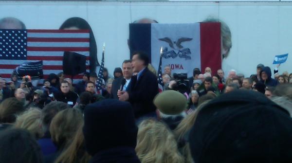 A “more relaxed” Mitt Romney