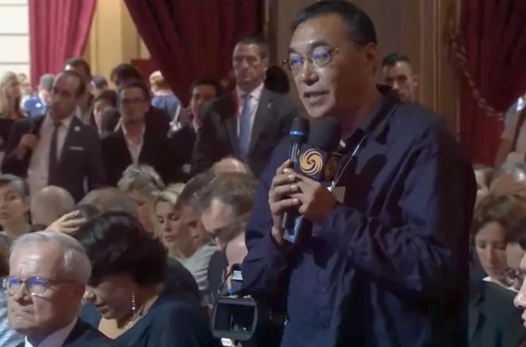 Media miffed President Trump called on this Chinese journalist instead of an American.