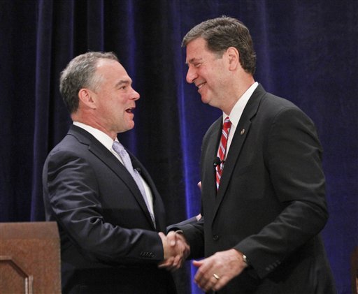 Allen pushes jobs to carry him across finish line in Virginia