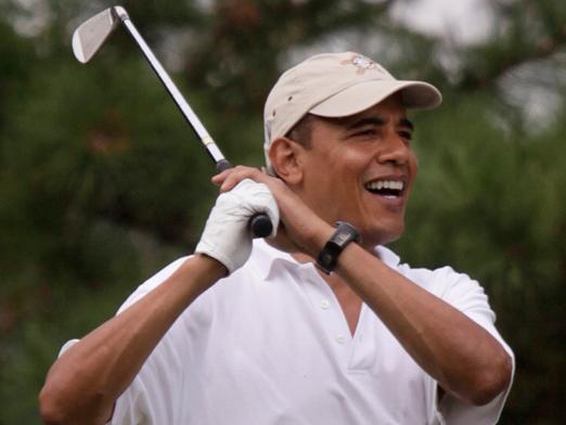 Obama’s 203rd round, 7 hours at one of the world’s most exclusive golf courses