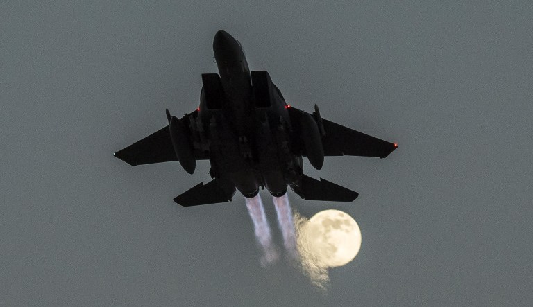 The lessening demand for air support for Iraqi and Syrian ground troops will free up some attack planes for use over Afghanistan, where President Trump's new strategy includes new rules of engagement to provide more air support for Afghan government troops battling the Taliban. (Air Force photo)