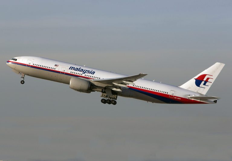 A Malaysia Airlines Boeing 777-200, heading from Amsterdam to Kuala Lumpur on Thursday, was shot down near the Ukraine Russia border, according to Anton Gerashenko, an adviser to Ukraine's interior minister. (AP Photo/JoePriesAviation.net)