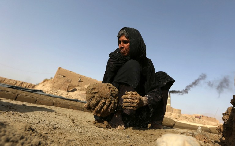 Living conditions in Afghanistan have gotten worse in recent years, according to a Pentagon report released Sunday. (AP Photo/Rahmat Gul)