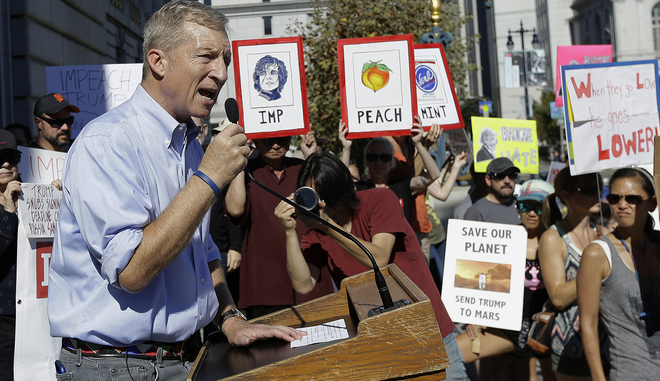 Tom Steyer not running in 2018, will funnel $30M into races to boost Democrats