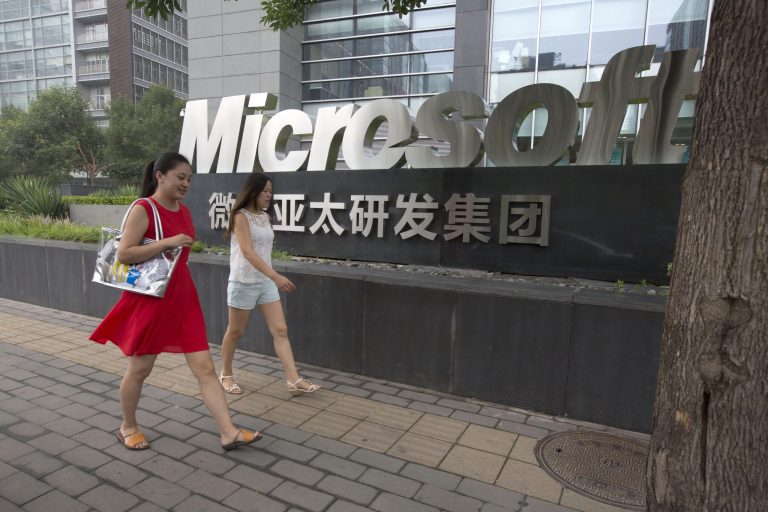From Jan. 1 to June 30, the Chinese government asked Microsoft to remove 165 items from the web. (AP file photo/Ng Han Guan)