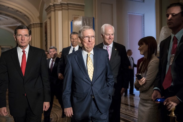 A version is expected to be made public Thursday morning and voted on by next Thursday ahead of the Fourth of July recess. (AP Photo/J. Scott Applewhite)