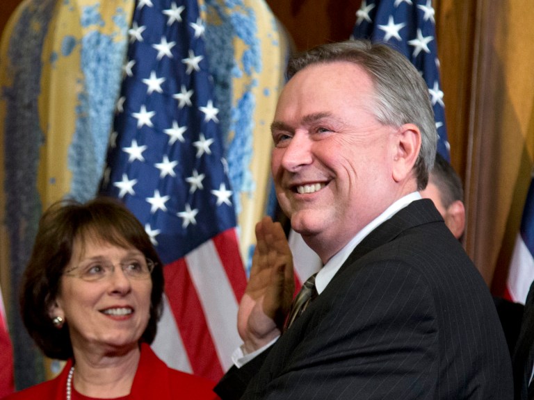 Rep. Steve Stockman, above, is an acolyte of Sen. Ted Cruz -- but he didn't vote for him. (AP Photo)