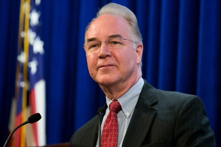 Trump's transition team on Tuesday said Price's priorities at HHS would include allowing people to purchase insurance across state lines and administering Medicaid at the state level. (Graeme Jennings/Examiner)