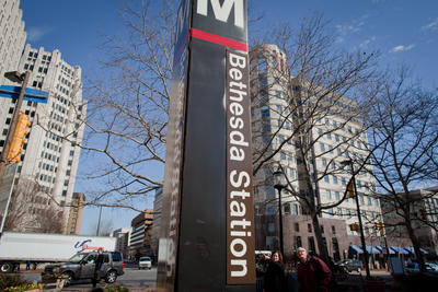 Bethesda Metro station (Graeme Jennings/Washington Examiner)