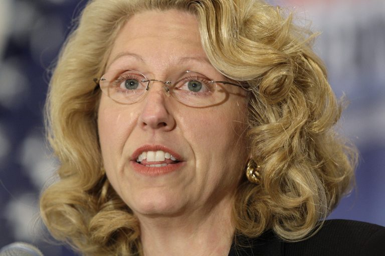 Michigan Secretary of State Terri Lynn Land (AP Photo/Paul Sancya)