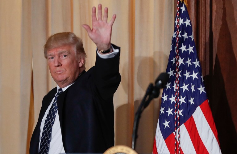 President Trump's approval ratings are at the lowest point since he took office, according to a new poll. (AP Photo/Pablo Martinez Monsivais)