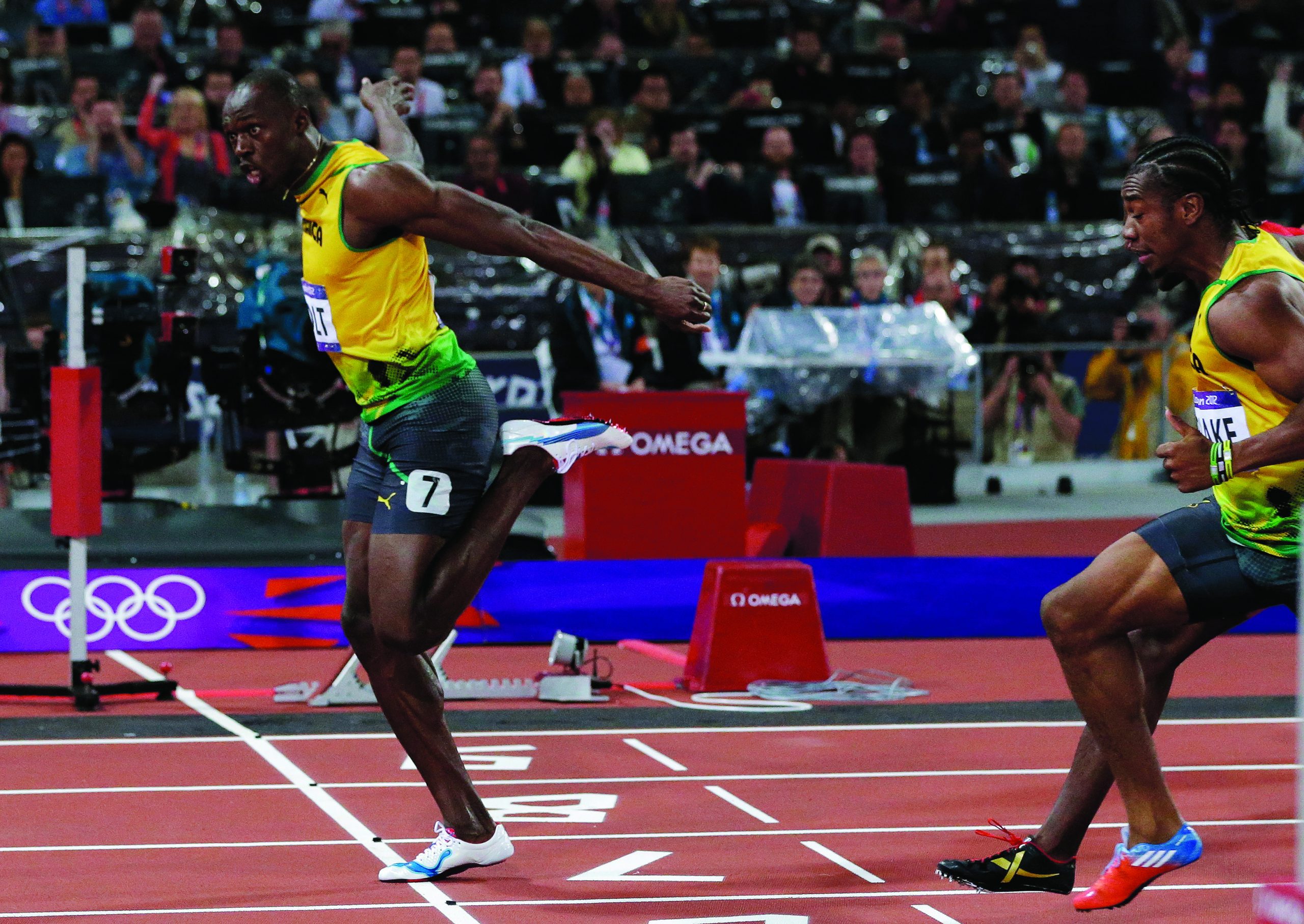 Bolt wins second consecutive Olympic 100 gold