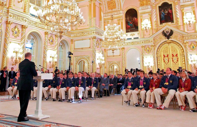 The doping program organized by the government is the latest negative international headline for Russian President Vladimir Putin. (Mikhail Klimentyev, Sputnik, Kremlin Pool Photo via AP, File)