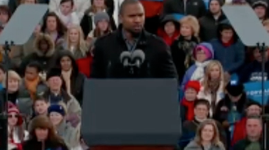 At Obama rally, Green Bay Packers star praises president’s bi-partisan hurricane response