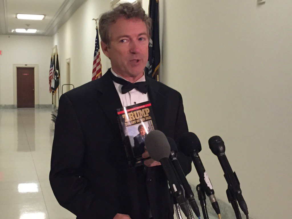 Why Rand Paul brought ‘The Art of the Deal’ to a meeting about Obamacare repeal
