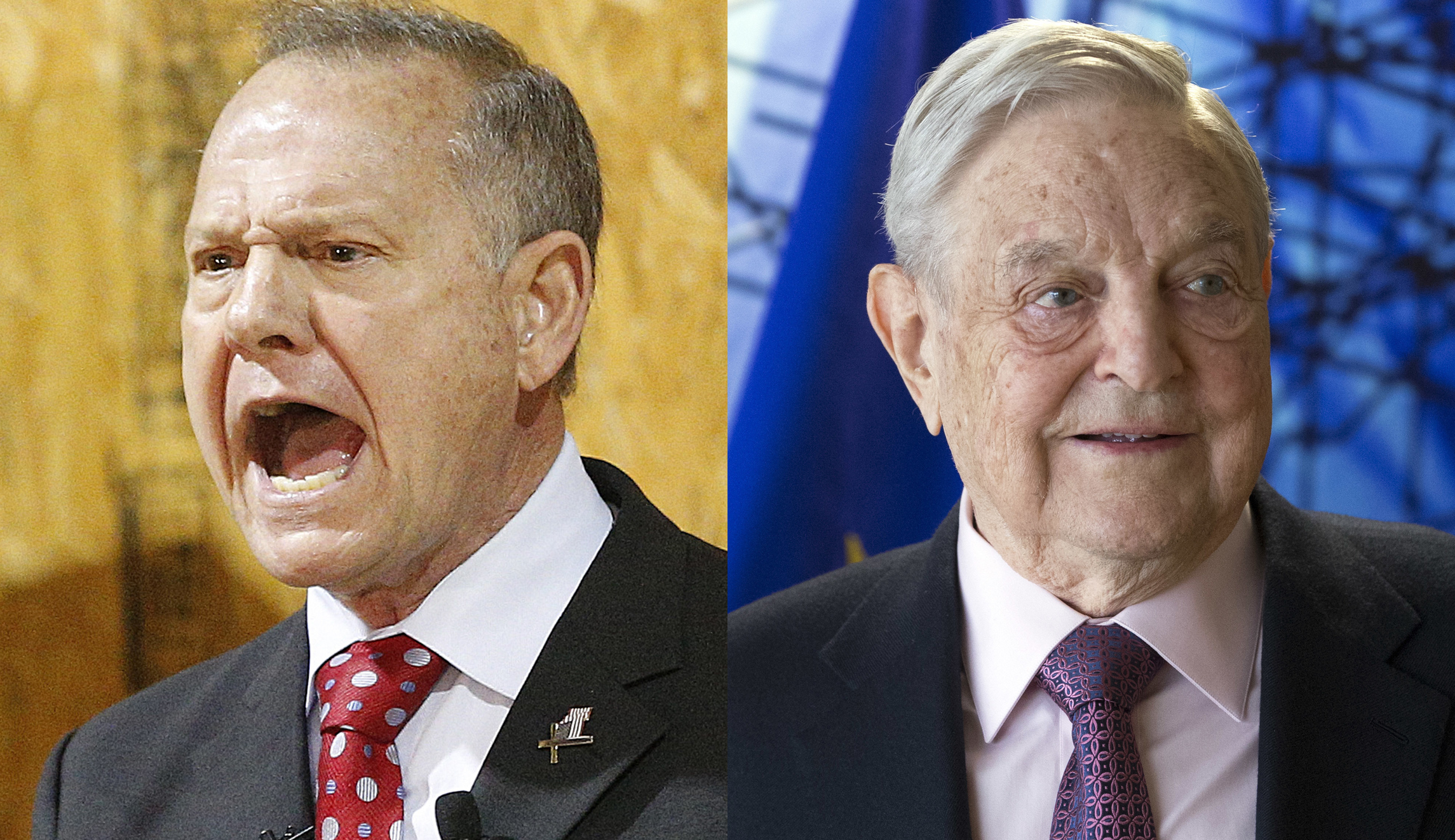 Roy Moore suggests George Soros is going to hell