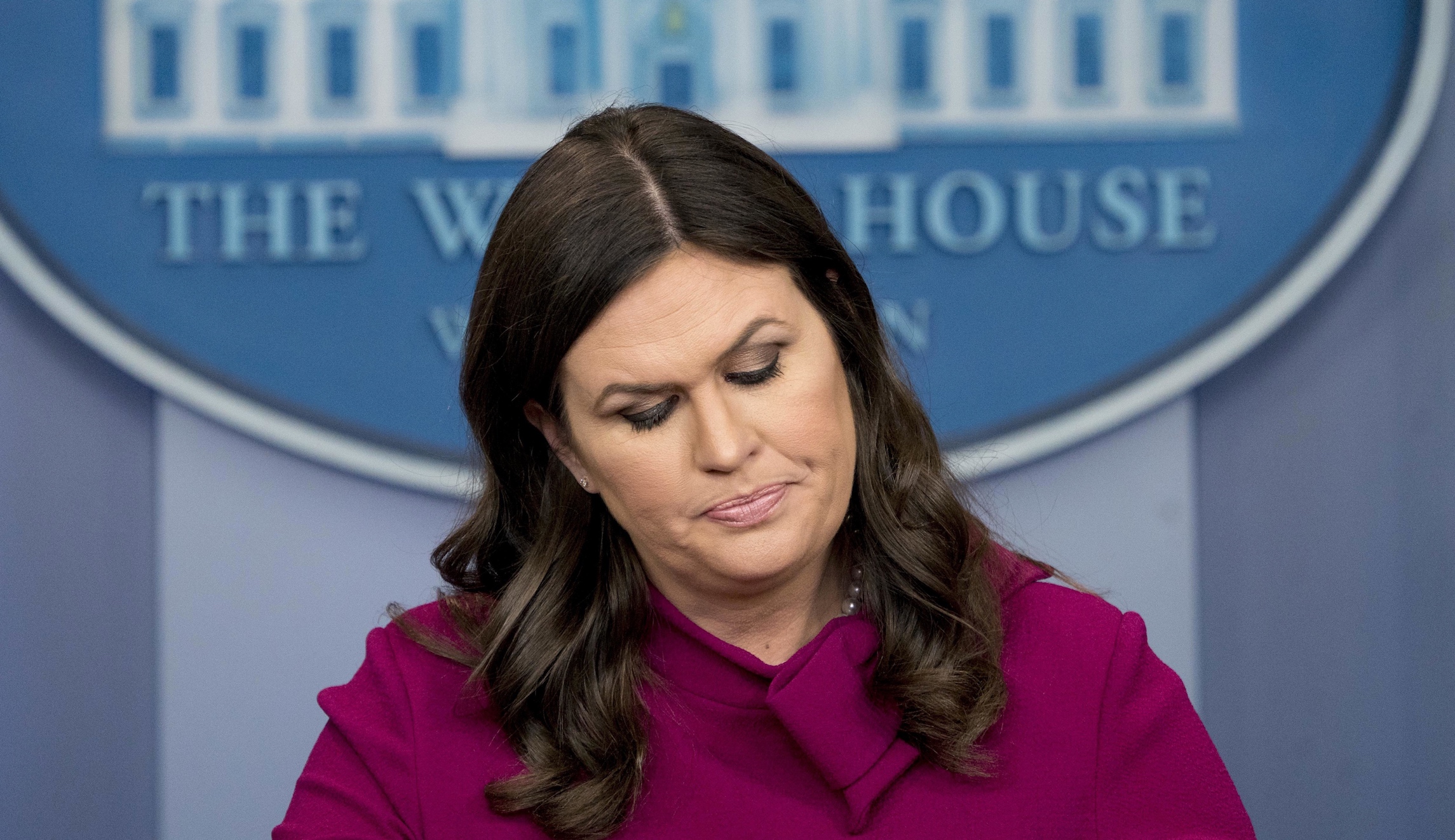‘Bloody nose’: Sarah Sanders snaps at journalist for sharing ‘reckless accusation’ about NSC official without seeking comment