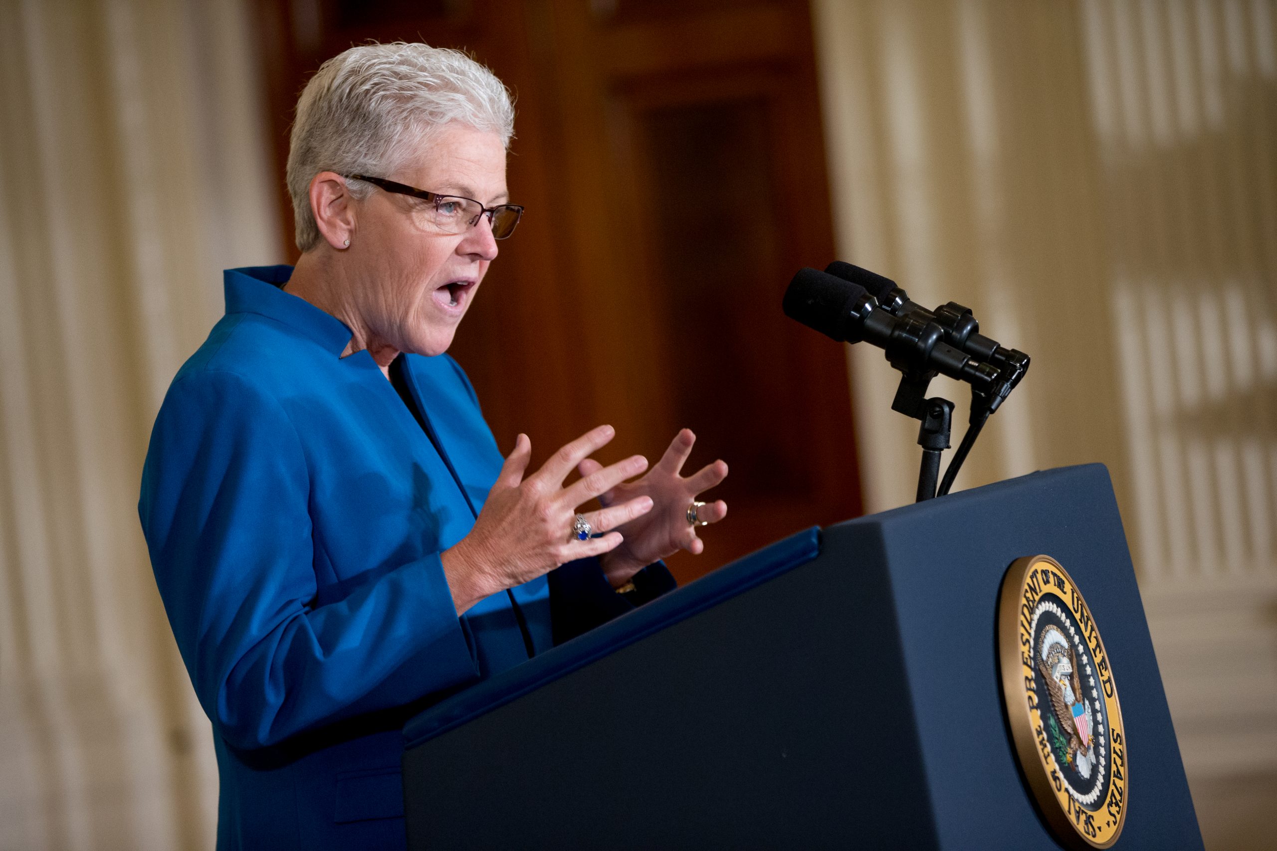 EPA chief says agency needs a strong bite