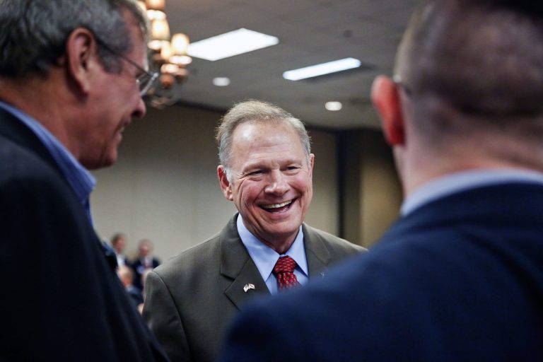 Former Alabama Chief Justice and U.S. Senate candidate Roy Moore.