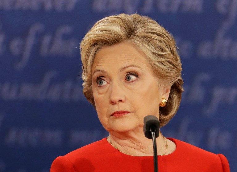 A Tuesday report in Politico openly wondered if Donald Trump was sexist in the way he addressed Hillary Clinton. (AP Photo)
