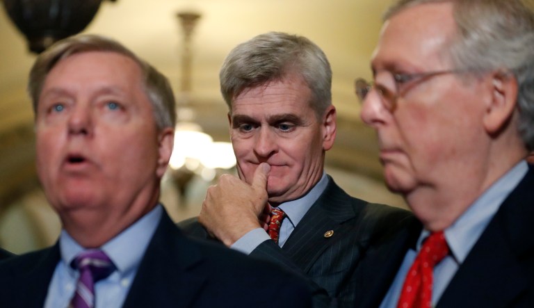 A new poll says a majority of Americans say stabilizing Obamacare's markets is more important than repealing the healthcare law. (AP Photo/Alex Brandon)