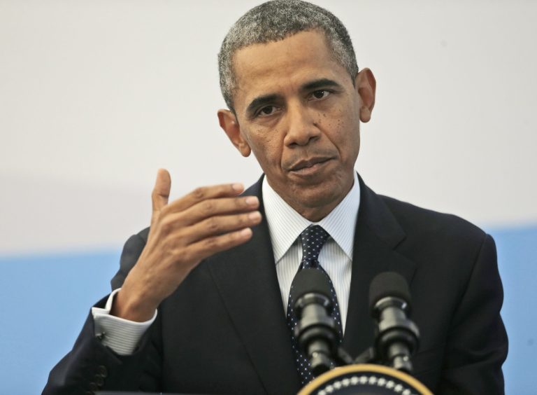 President Obama pointedly called out Congressional Republicans for failing to support his war in Syria on Friday. (AP Photo/Pablo Martinez Monsivais)